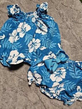 Infant Girls Dress With Bloomers